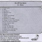 Avril Lavigne - B-Sides