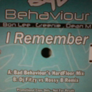 I Remember (BAD012) Vinyl