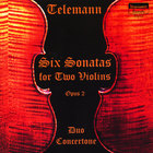Telemann Six Sonatas For Two Violins, Op.2