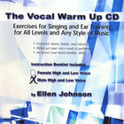 The Vocal Warm Up CD - MALE