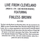 Finless Brown - Live from Cleveland @ WRUW
