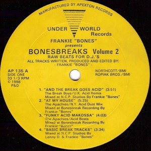 Bonesbreaks Vol. 2 - Raw Beats For DJ's (EP)