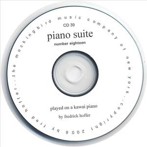 CD 39  Piano Suite # 18