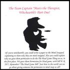 Henry P. Middlebrook - The Team Captain "Meets The Therapist, Witchearth3: Part One!