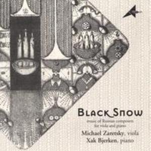 Black Snow music of Russian composers for viola and piano