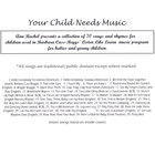 Rahel (Ann Rachel) - Your Child Needs Music