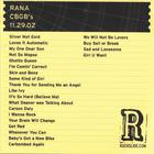Rana - CBGB's - NYC, NY - 11.29.02