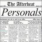 The Afterbeat - Personals