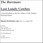 The Burrmans - Lost Lonely Cowboy