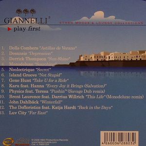 Giannelli: Play First