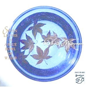 Seven Leaves In A Blue Bowl Of Water