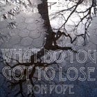 Ron Pope - What Do You Got To Lose (CDS)