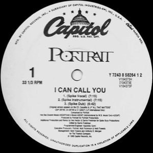 I Can Call You (MCD)