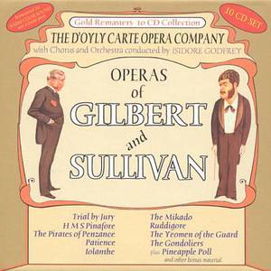Operas Of Gilbert & Sullivan: The Gondoliers Act 1 And 2 (Performed By D'oyly Carte Opera Company) CD8