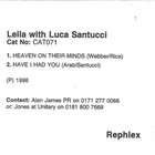 Heaven On Their Minds (With Luca Santucci) (EP)