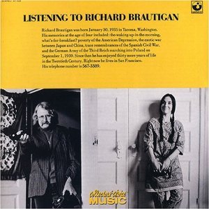 Listening To Richard Brautigan (Remastered 2005)