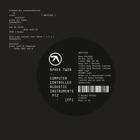 Aphex Twin - Computer Controlled Acoustic Instruments Pt2 (EP)