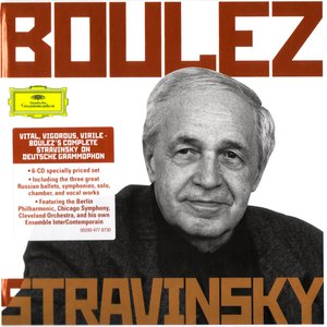 Boulez Conducts Stravinsky: Ebony Concerto, Three Pieces For Clarinet Solo, Concertino For String Quartet Etc CD5