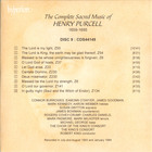 Henry Purcell - The Complete Anthems & Services Vol. 9