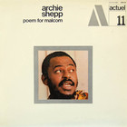 Archie Shepp - Poem For Malcolm (Vinyl)