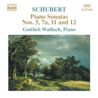 Gottlieb Wallisch - Schubert: Piano Sonatas Nos. 5, 7A, 11 & 12