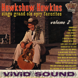 Hawkshaw Hawkins Sings Grand Ole Opry Favorites, Volume 2 (Vinyl)