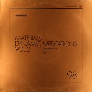 Materials: Dynamic Meditations Vol. 2 (Vinyl)