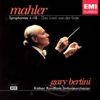 Gustav Mahler - Symphonies Nos. 1-10 (By Gary Bertini & Koln Radio Orchestra) CD1
