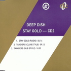 Deep Dish - Stay Gold (CDS)