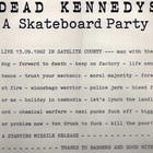 Dead Kennedys - A Scateboard Party (Live) (Vinyl)