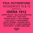 Paul Rutherford - Iskra 1912 - Sequences 72 & 73 (Vinyl)