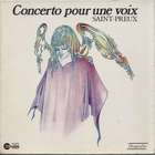 Saint-Preux - Concerto Pour Une Voix (Vinyl)