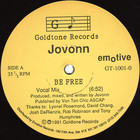 Jovonn - Be Free (EP) (Vinyl)