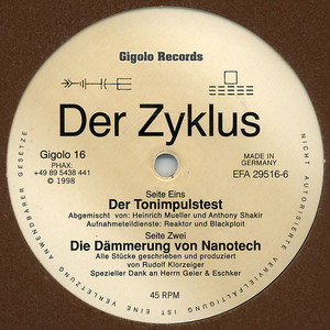 Der Tonimpulstest (EP) (Vinyl)