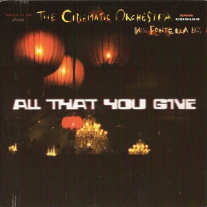 All That You Give (CDS)