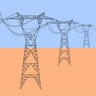 Dust 60 - Power Transmission Towers In Desert (CDS)