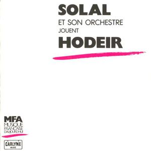 Solal Et Son Orchestre Jouent Hodeir