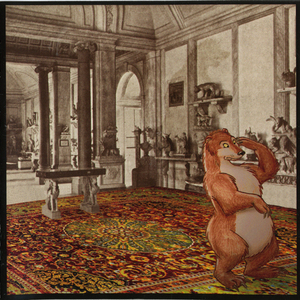 Medallion Animal Carpet