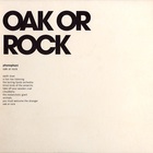 Phonophani - Oak Or Rock