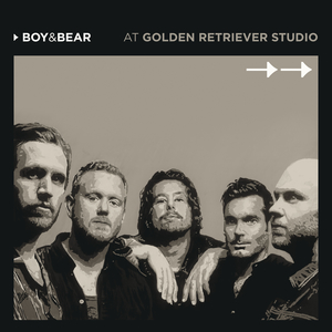 Boy & Bear At Golden Retriever Studio