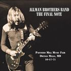 The Final Note (Live At Painters Mill Music Fair - 10-17-71)
