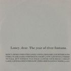 Loney, Dear - The Year Of River Fontana