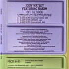 Jody Watley - Off The Hook (CDS)
