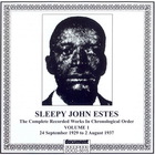 SLEEPY JOHN ESTES - The Complete Recorded Works In Chronological Order Vol. 1 (1929-1937)