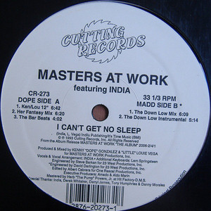 I Can't Get No Sleep (With India) (EP) (Vinyl)