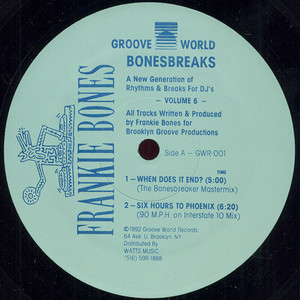 Bonesbreaks Vol. 6 - A New Generation Of Rhythms & Breaks For DJ's (EP)
