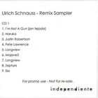 Ulrich Schnauss - Remix Sampler CD1