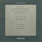 Thomas Demenga - Heinz Holliger & Johann Sebastian Bach (Vinyl)