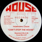 Can't Stop The House (Vinyl)