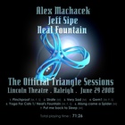 Alex Machacek - The Official Triangle Sessions (With Jeff Sipe & Neal Fountain)